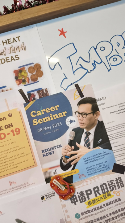 Dr. Alan Go — Career Seminar promotional poster